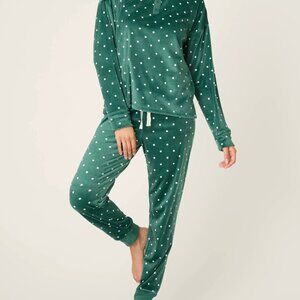 Let’s Get Toasty Velour PJ Set